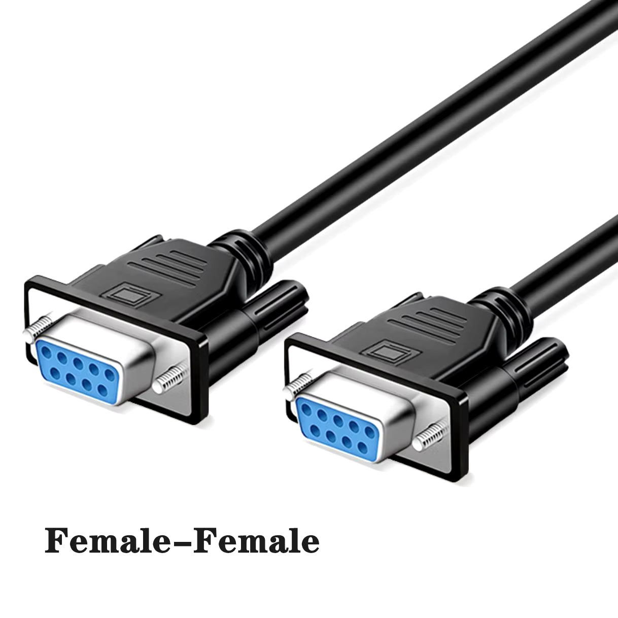 20M 10M 1.5M 3M Serial RS232 9Pin Male to Female DB9 9Pin PC Converter Extension Transfer Cable Cord Extending Wire for Computer