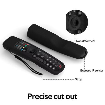 Sikai Silicone Case for LG MR22GN/MR21GA/MR23GN/MR22GA OLED Smart TV Magic Remote Protective Cover for LG Magic Remote2022/2023